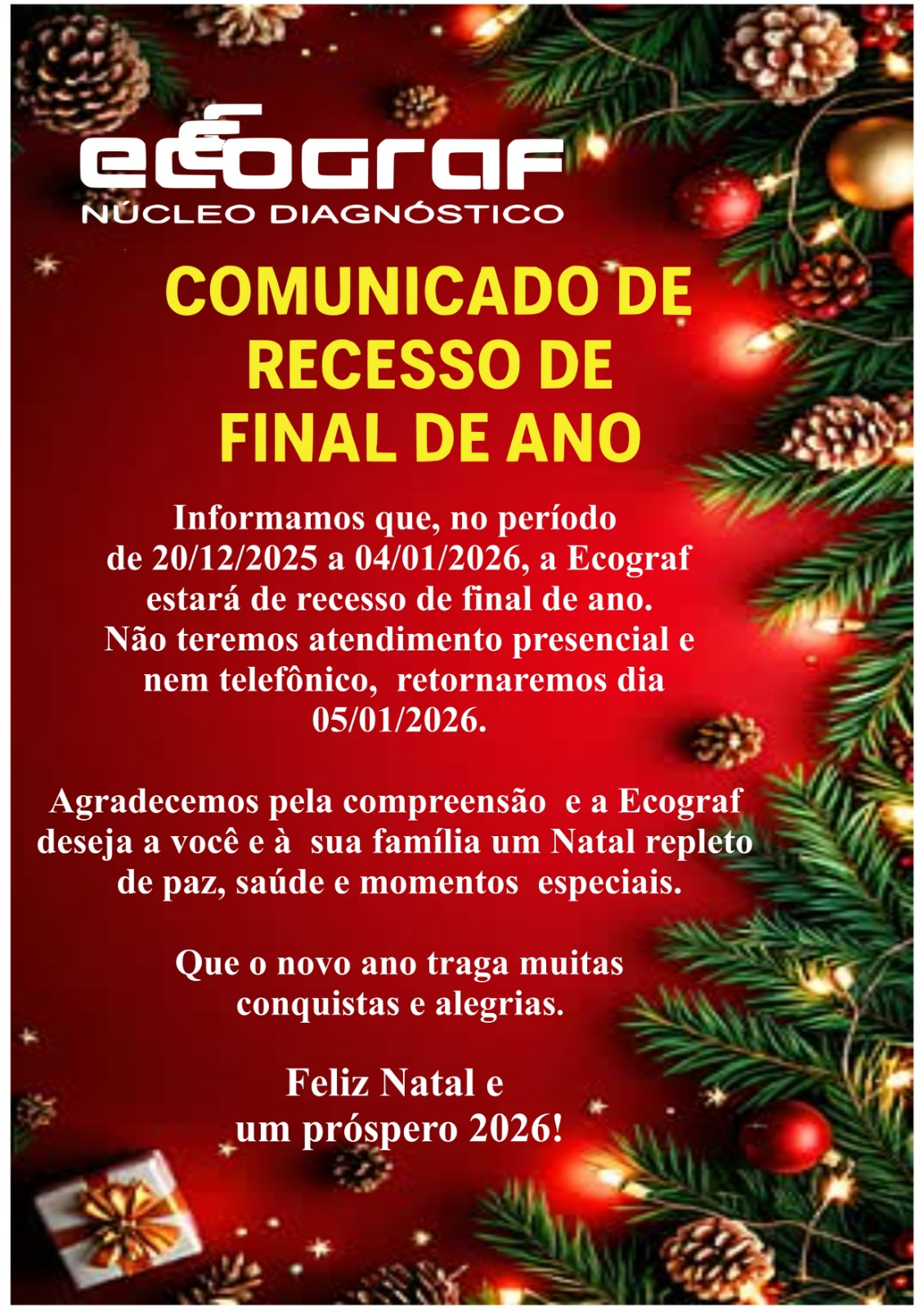 Recesso de fim de ano